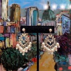 Vintage Salt Water Pearl Earrings